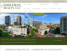 Tablet Screenshot of eddlemanrealty.com